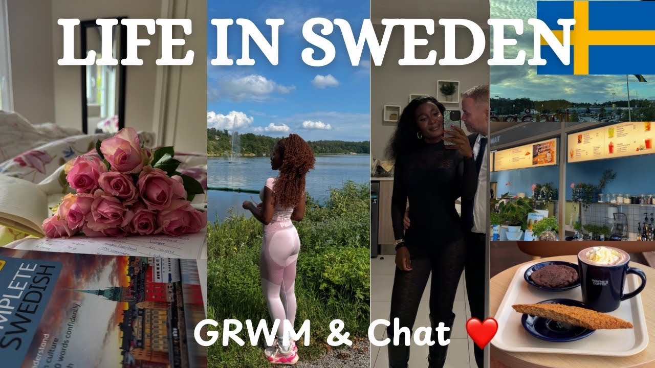 GRWM & Lets Chat|The Truth About Life in Sweden 🇸🇪 |School Morning 🎀Day in My Life