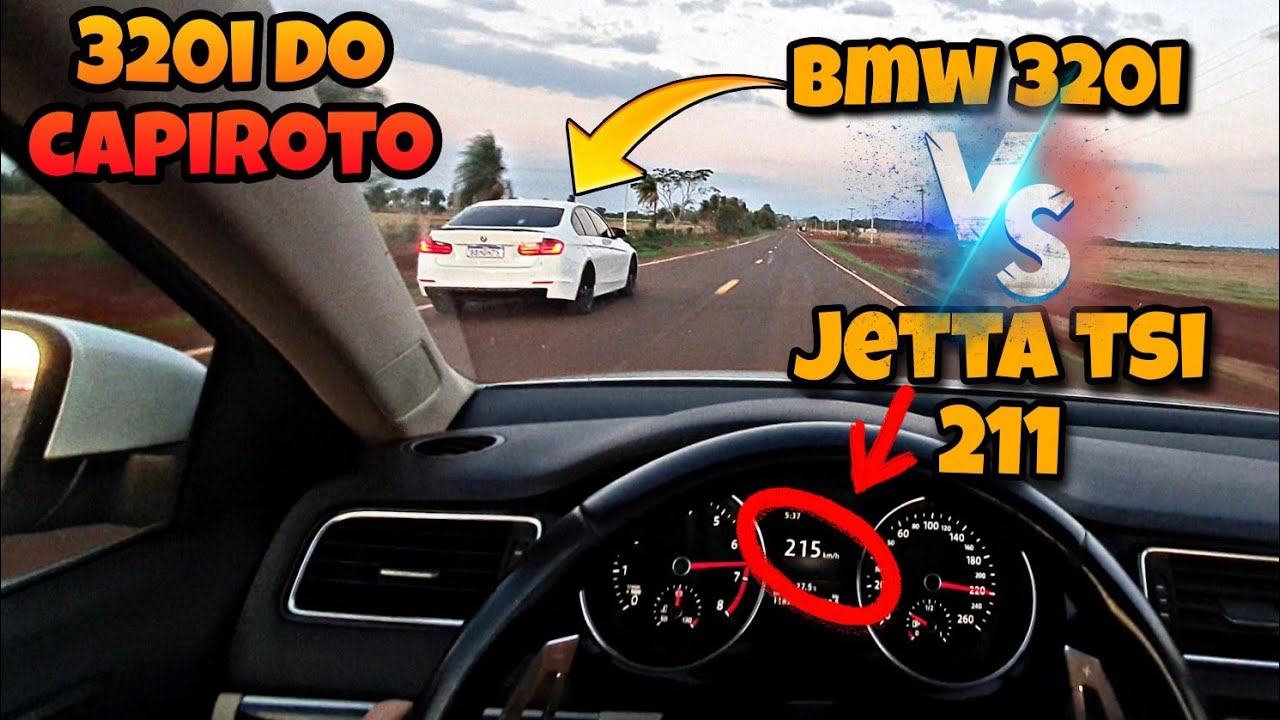 🔥☢️JETTA 2.0 TSI VS BMW 320i //Essa bmw não é de Deus