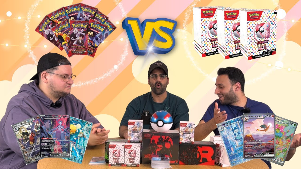 What’s Better? Destined Rivals or 151? | Comparing Pokemon Packs!