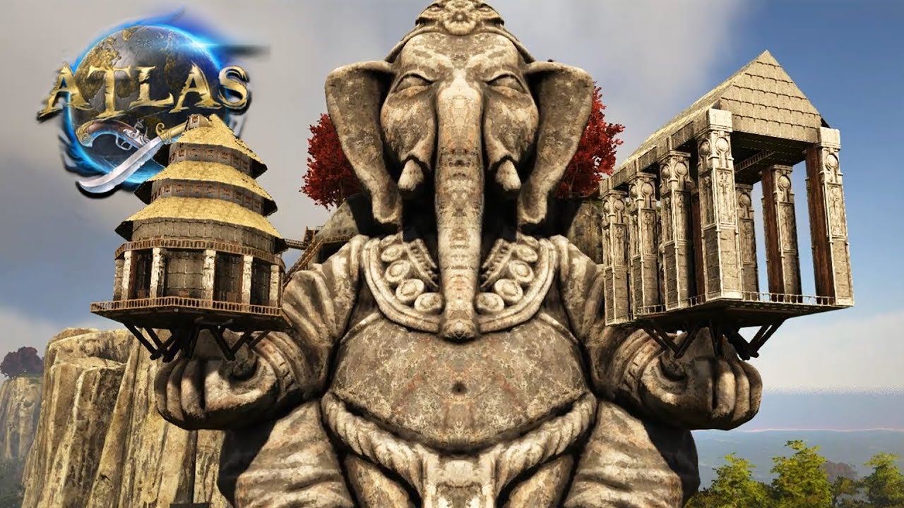 ATLAS: Statue of Ganesha Base Location - House and Temple (Speed Build)