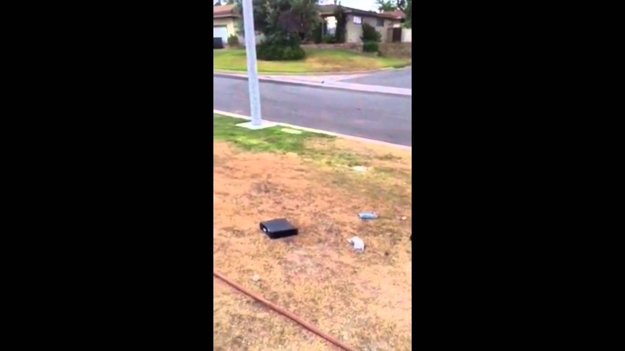 Father Forces Son to Destroy Xbox One Over Bad Grades