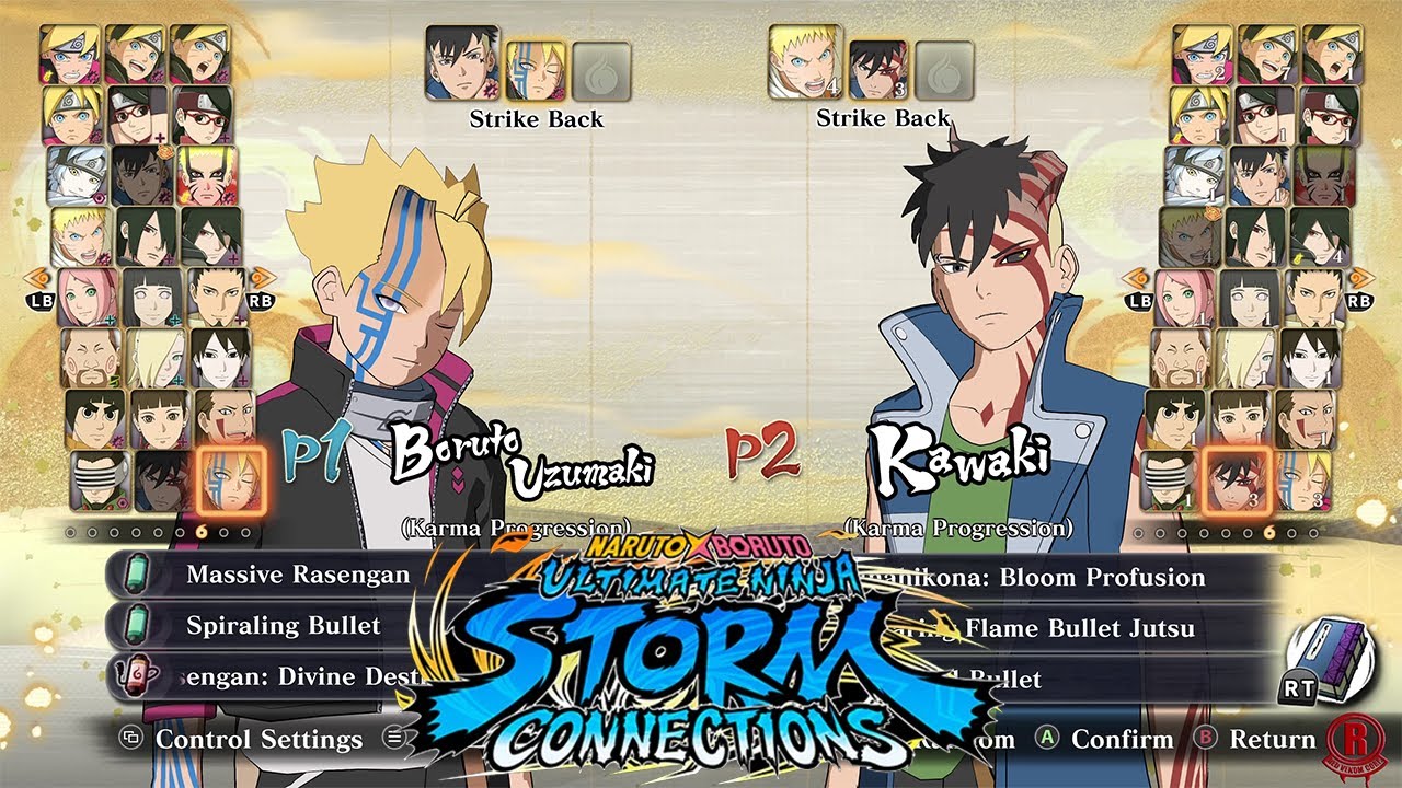 NARUTO X BORUTO STORM CONNECTIONS (XSX) DLC Boruto (Karma) Gameplay & Secret Technique Finish