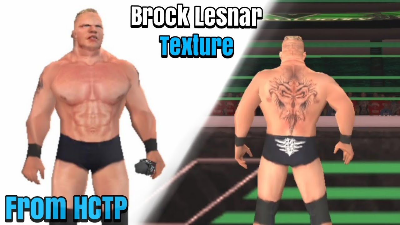 Brock Lesnar Mod Texture for svr 11/19 ppsspp