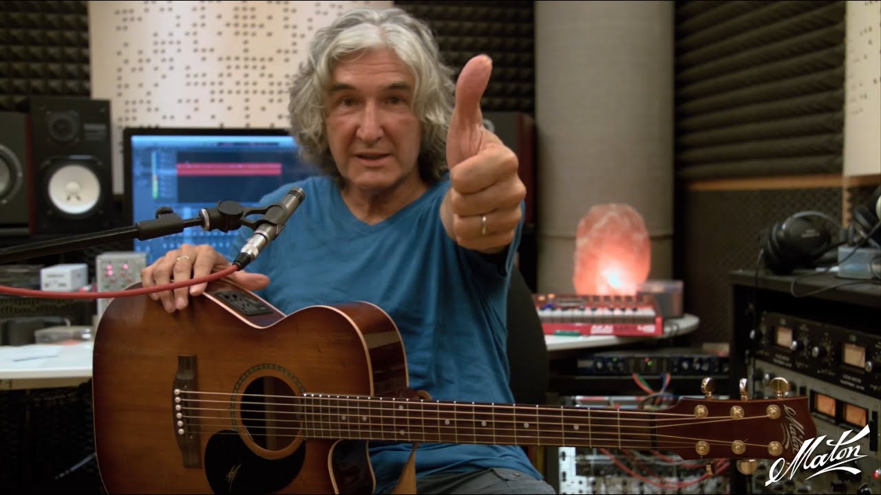 Phil Palmer and his Maton 