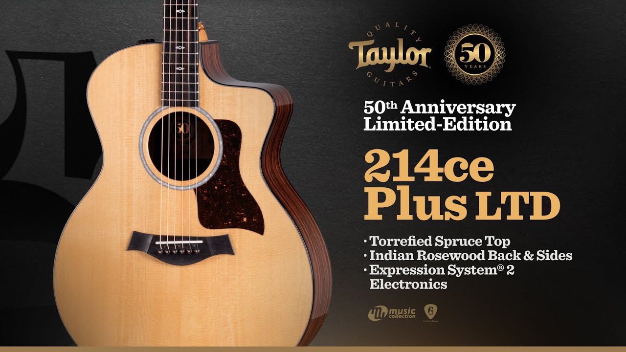รีวิว | 50th Anniversary | Taylor 214ce Plus (𝐋𝐓𝐃)