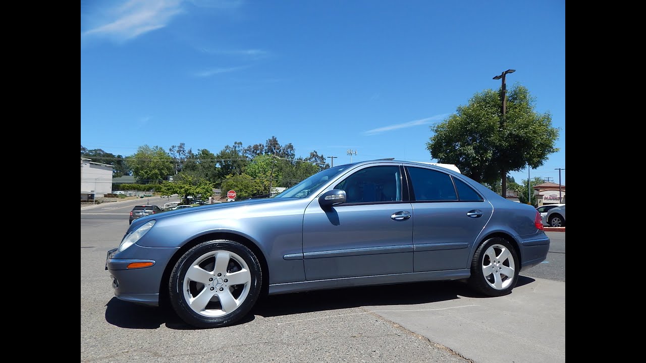 Видеообзор и краткий обзор Mercedes Benz E320 Sport 2004 года.