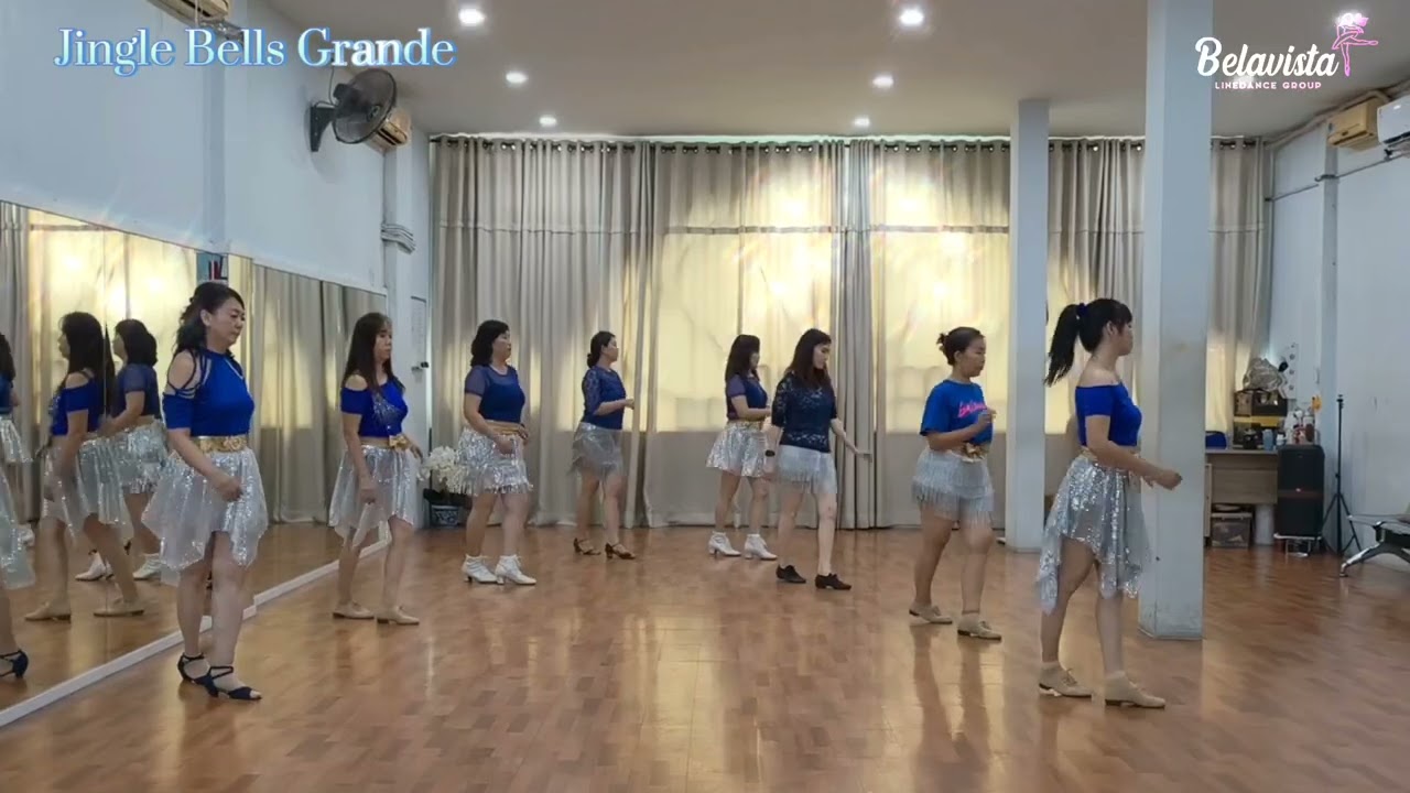Jingle Bells Grande l Line Dance Improver l Choreo:Ernie Yin (INA) l Belavista Class