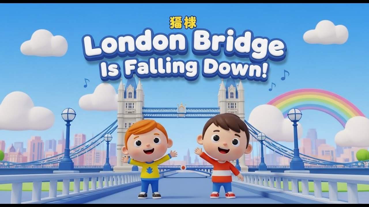 London Bridge Is Falling Down 🎶 | Fun Nursery Rhymes & Kids Songs
