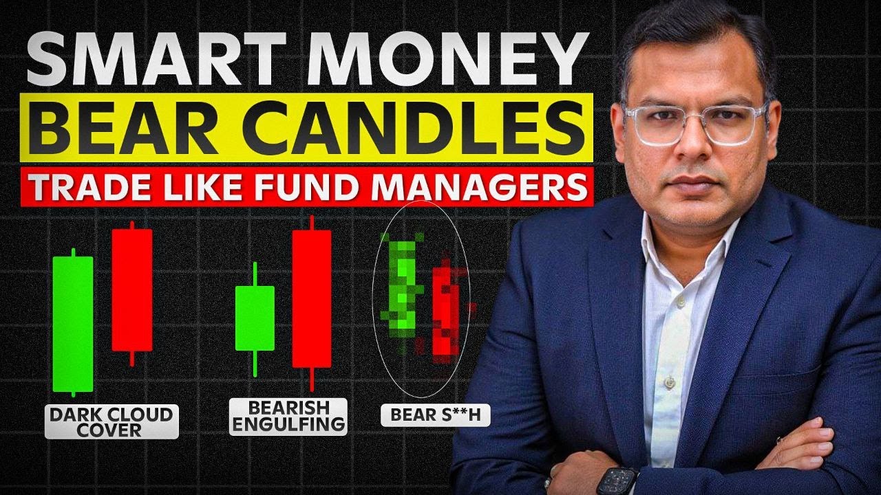 3 Smart Money Candlestick Patterns |Catch Big Player Footprints | Dark Cloud & Engulfing Bear