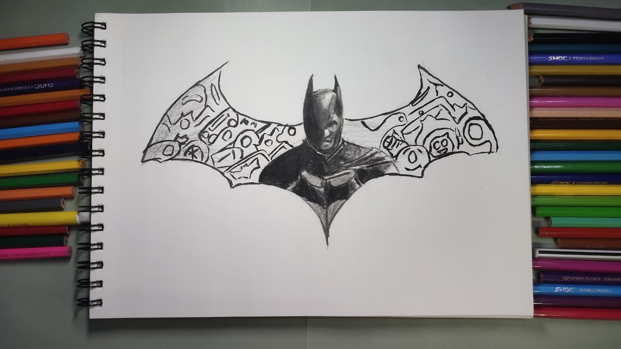 batman drawing 