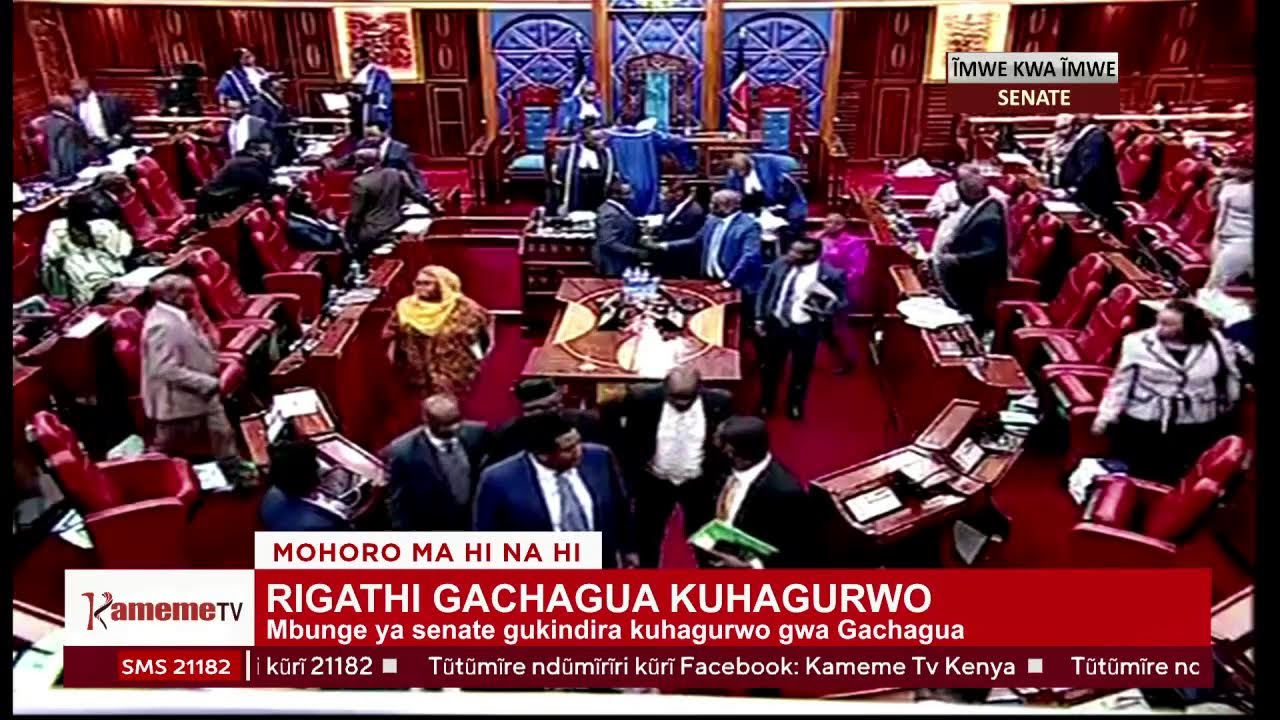 KUHAGURWO GWA GACHAGUA