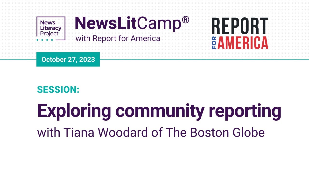 Webinar | Exploring community reporting with Tiana Woodard of The Boston Globe