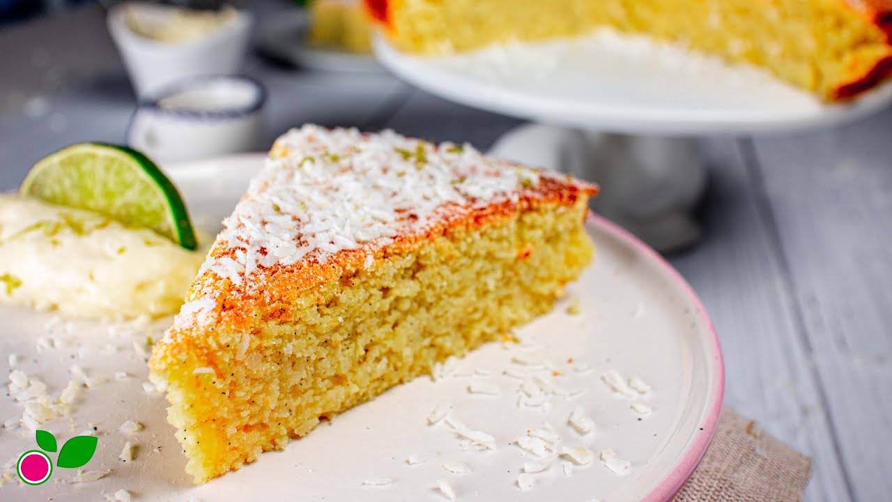 🍋 Pastel de Limón con Coco — KETO — YOMASGREEN