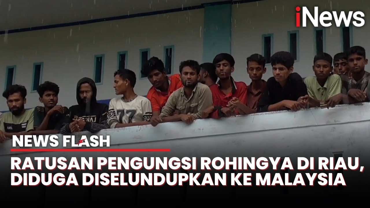 Ratusan Pengungsi Rohingnya Ditemukan di Ruko Daerah Kampar, Diduga Diselundupkan | News Flash