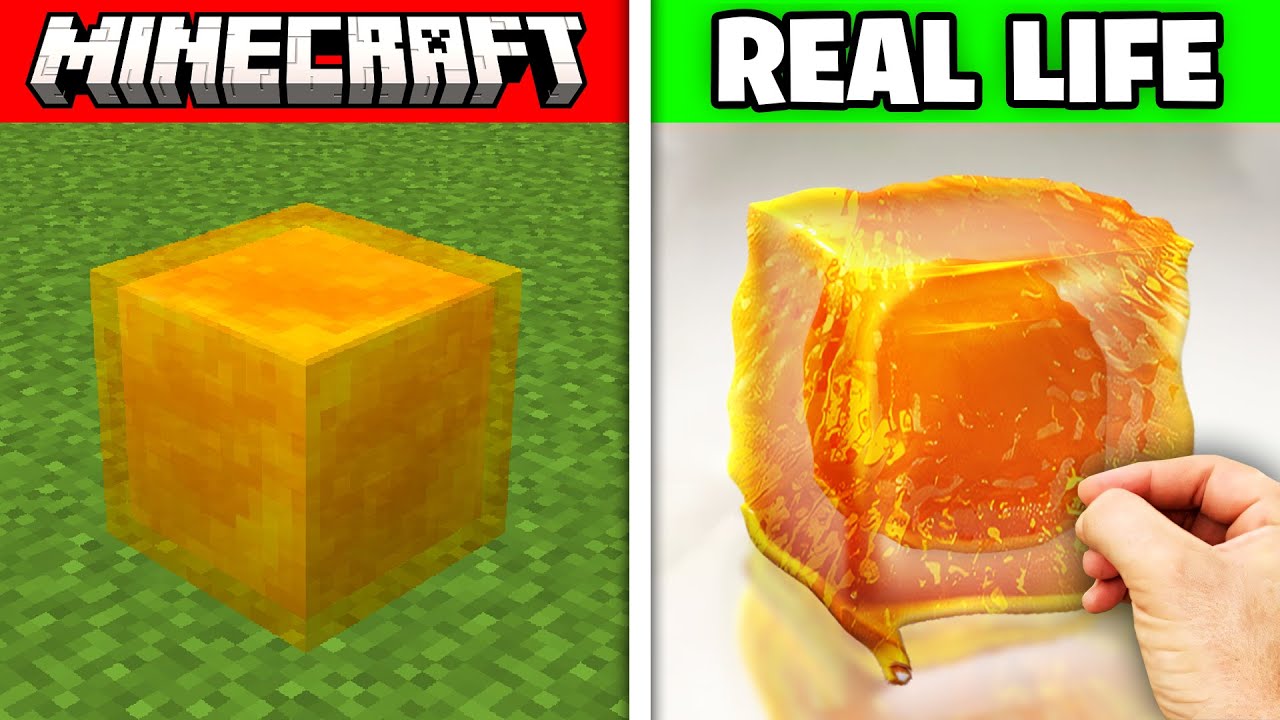 Я собрал все блоки в Minecraft в реальной жизни!