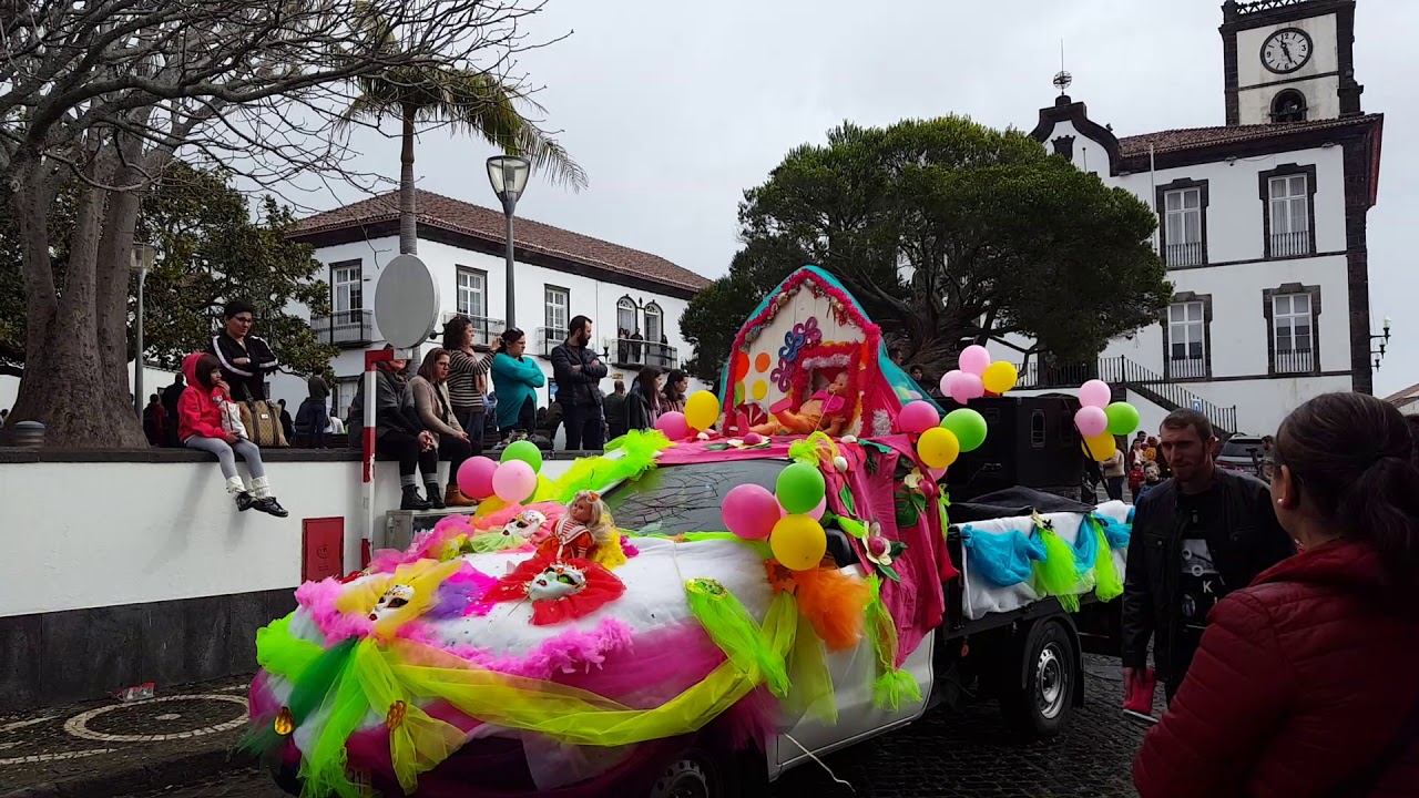 Carnaval vila franca do campo 2018