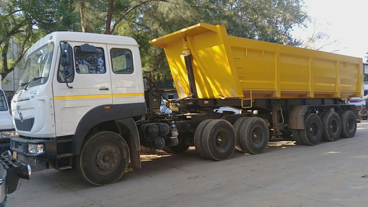Tata Signa 4923 with Tata DLT Trailer Heavy Duty Vehicle