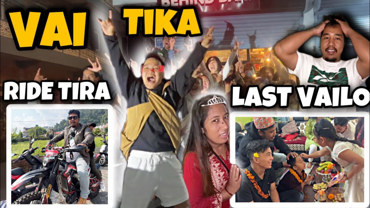 VAI TIKA KO DIN HAI!!! || LAST VAILO BABBAL VAILO || @mamamaijuvlogs2939 LE BIKE LANU VAYO #adeep