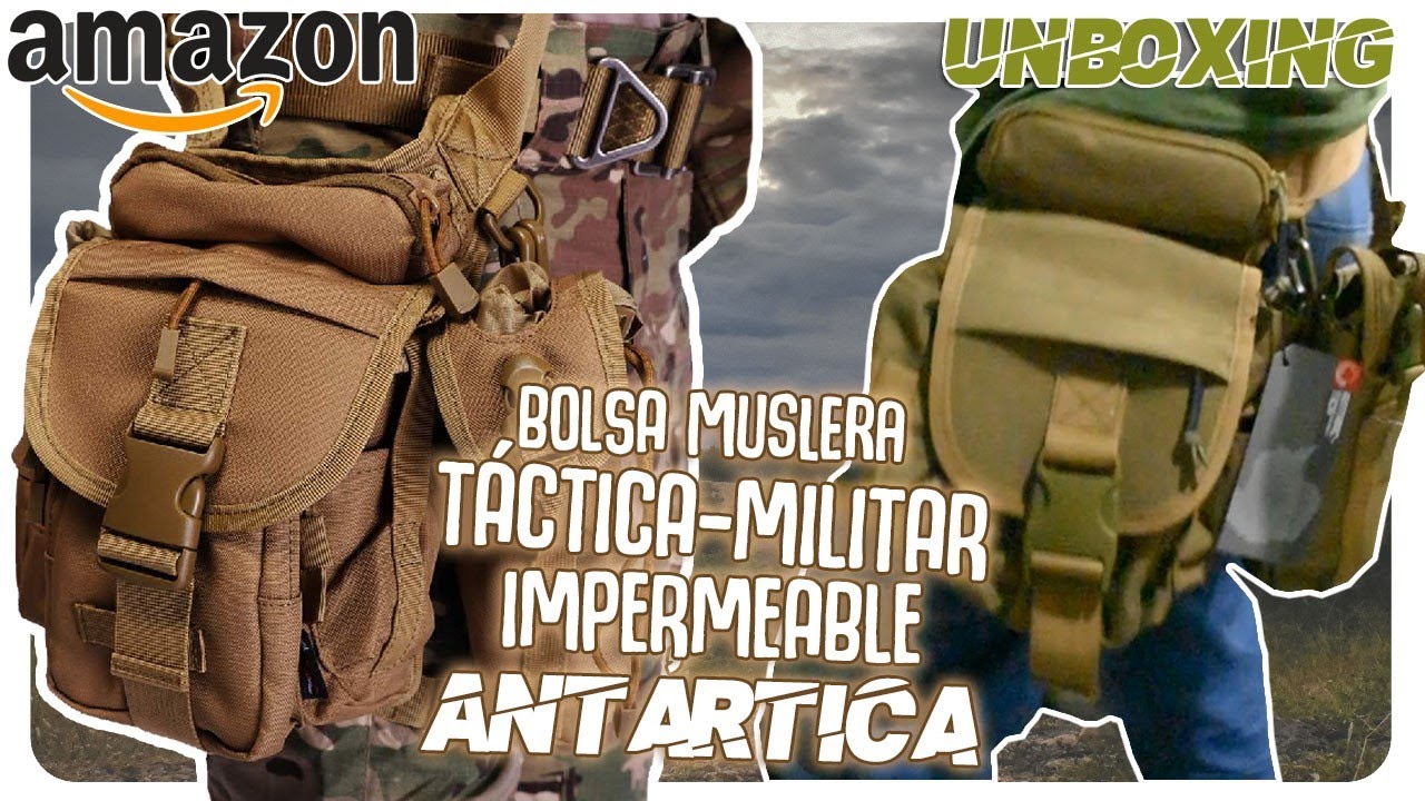 📦 Bolsa táctica militar impermeable Tipo B | ANTARCTICA | Unboxing | multifuncional | Eltino44