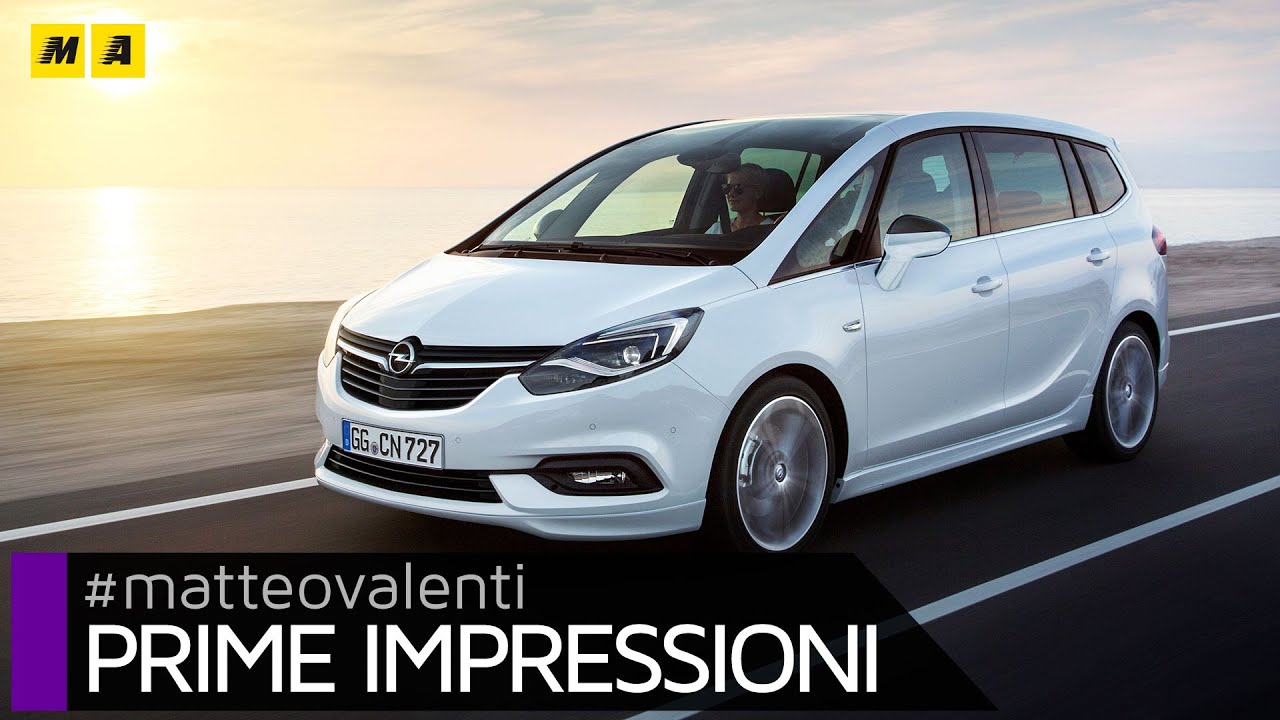 Opel Zafira restyling | Primo test [ENGLISH SUB]