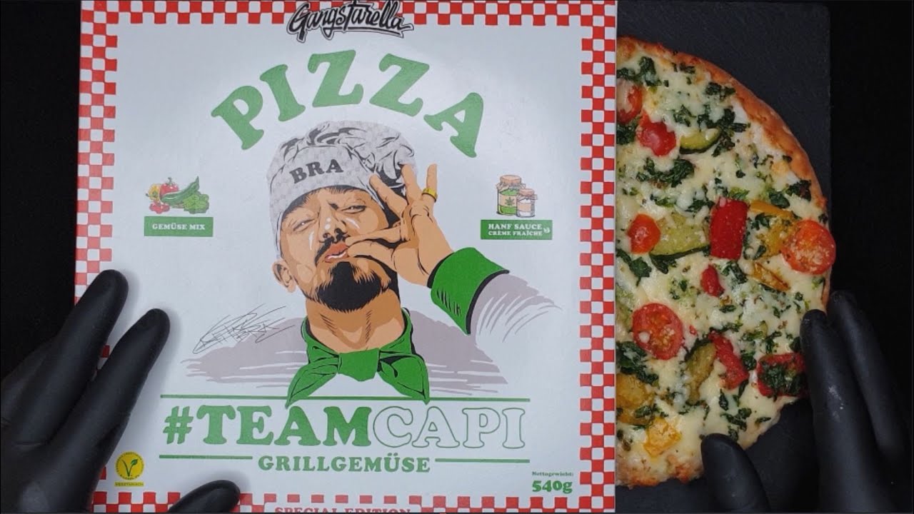 Gangstarella Pizza #TeamCapi Grillgem&uuml;se von Capital Bra