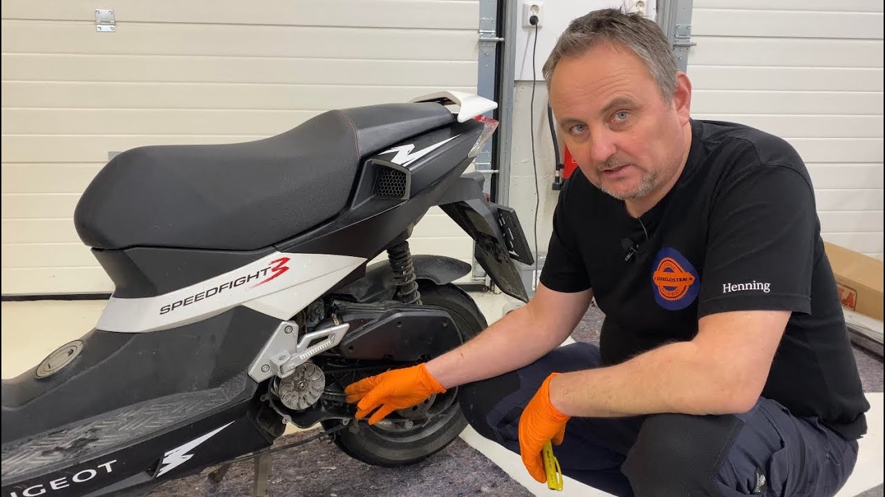 Peugeot Speedfight 3 - Variator, Clutch og Drivreim