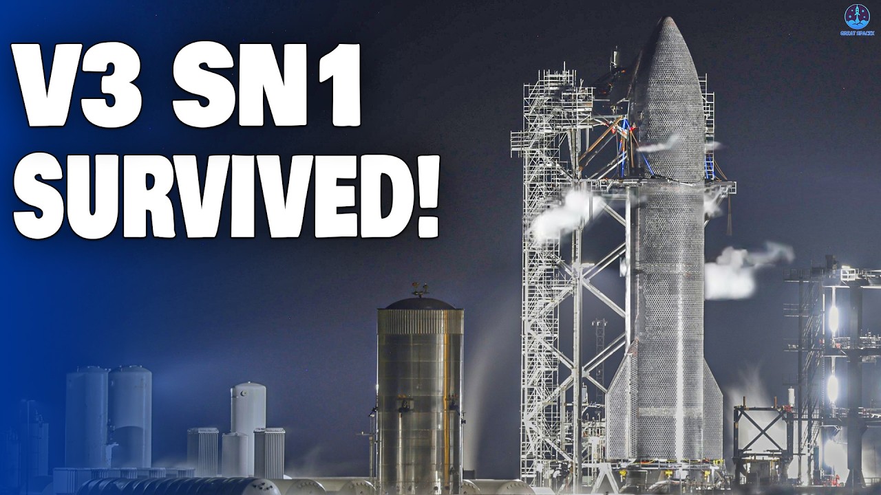 SpaceX just Completed Full Cryogenic Test on First Starship V3! Flight 12 is Closer than ever…