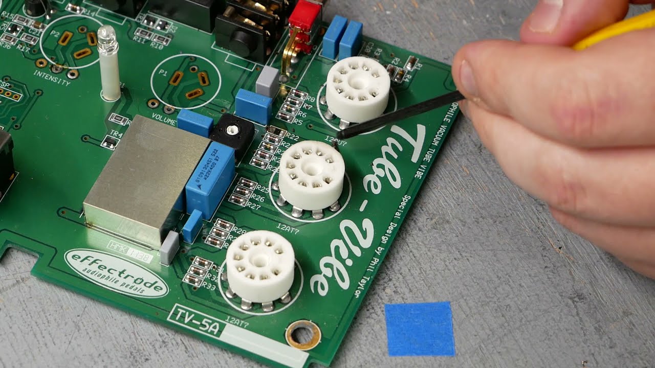 Uni-Vibe with Tubes? Effectrode Tube-Vibe Repair!
