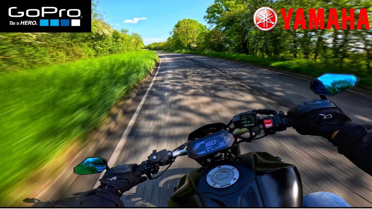 2021 Yamaha MT-07 Ride - Black Widow Exhaust - GoPro Hero 11
