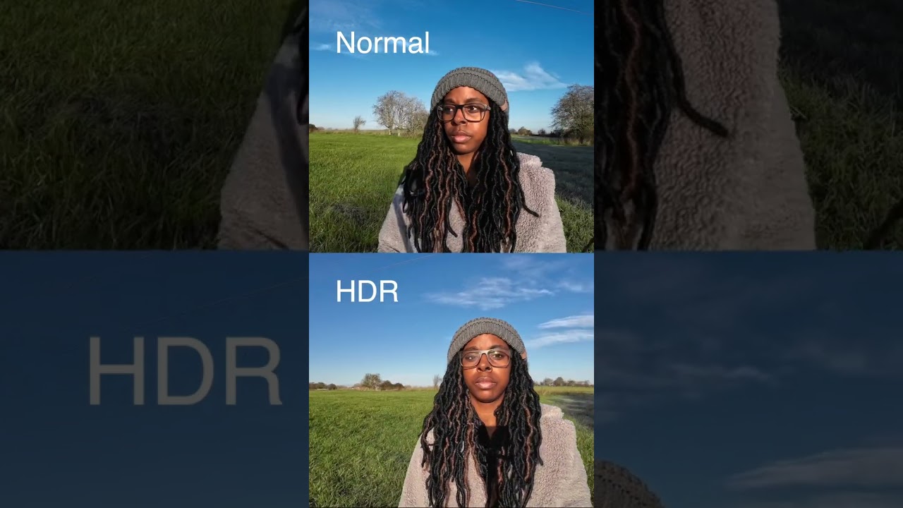DJI Osmo Action 3 HDR vs Normal Colour #shorts #djiosmoaction3
