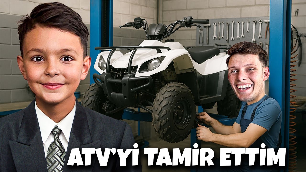 KARDEŞİMİN ATV’SİNİ YAPTIRDIM! (BÜYÜK SÜRPRİZ)