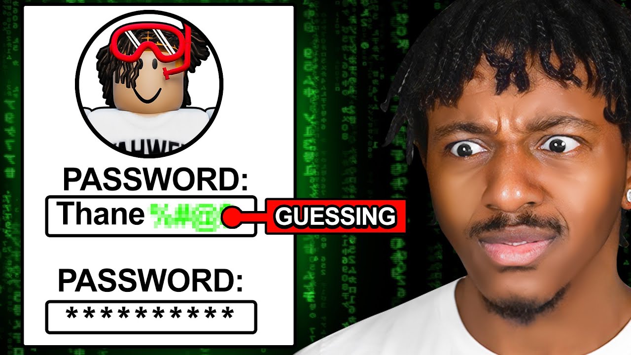 Hacking My LITTLE BROTHER'S Roblox Account..