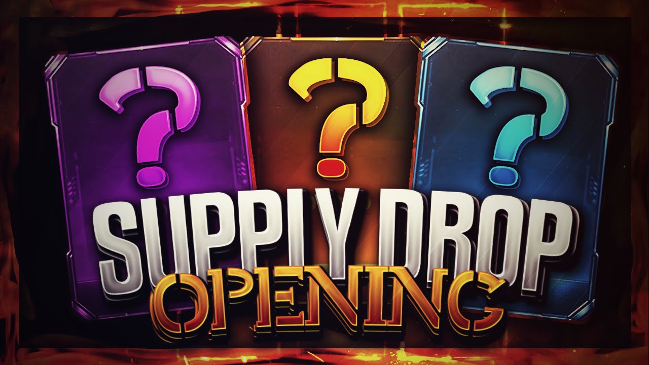 FIRST SUPPLY DROP OPENING! - (x50 RARE SUPPLY DROPS) w/ TBNRfrags