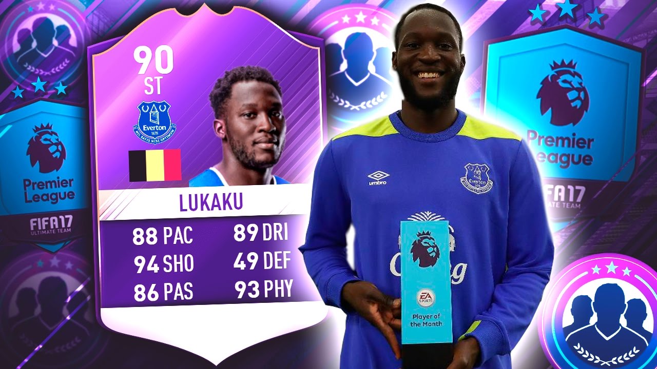 POTM LUKAKU 90!! HE'S BROKEN! FIFA 17 ULTIMATE TEAM