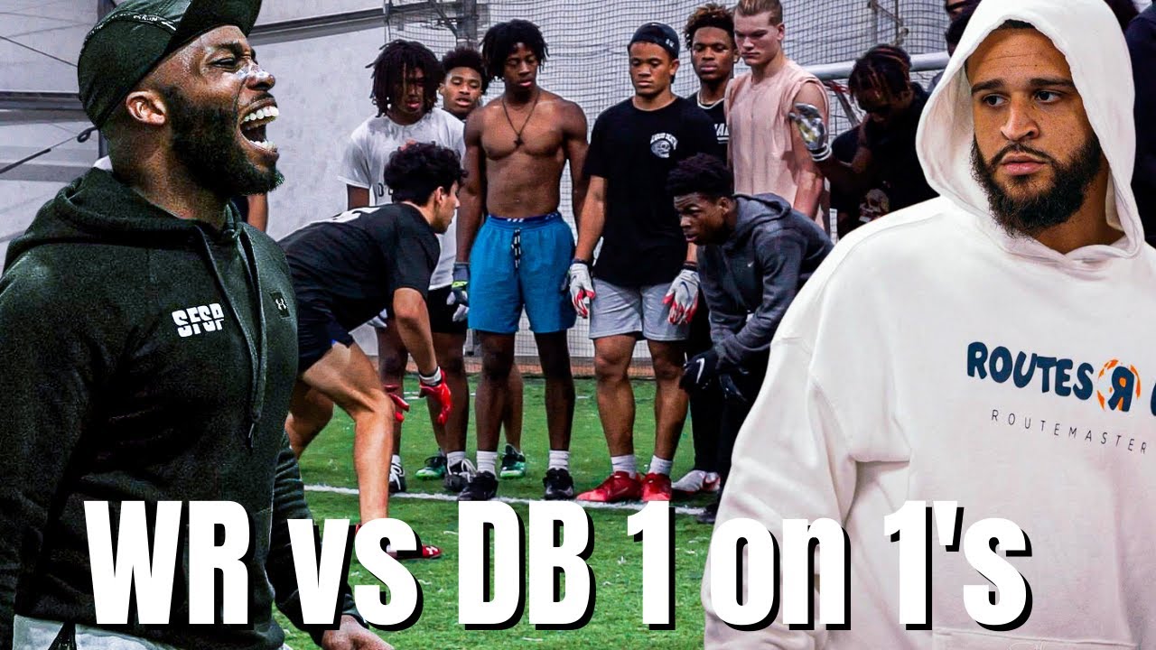 WR vs DB 1 on 1's SFSP vs RouteMaster | Atlanta, Georgia