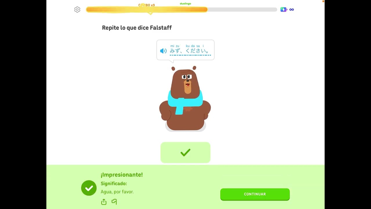 Aprendiendo japonés con Duolingo