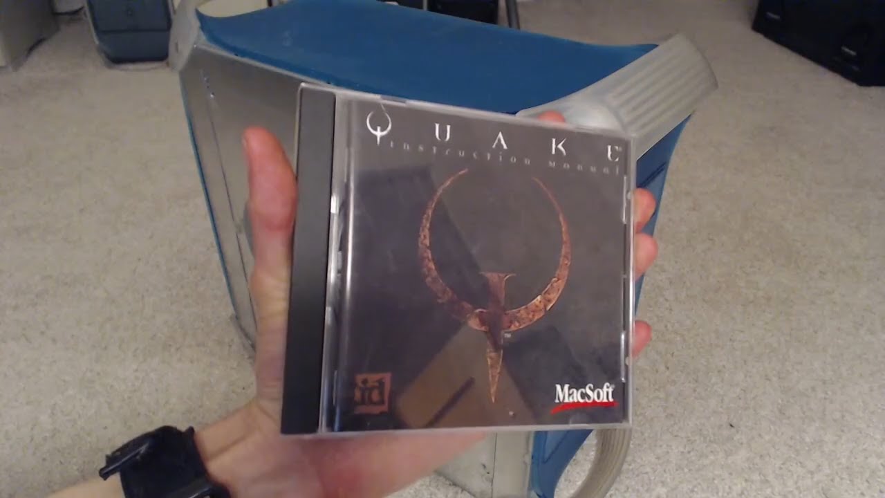 Quake 1 on a Power Mac G3