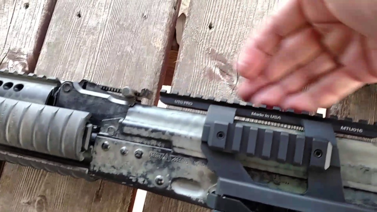 AK 47 AK 74 Optic mount BEST Budget mount!!