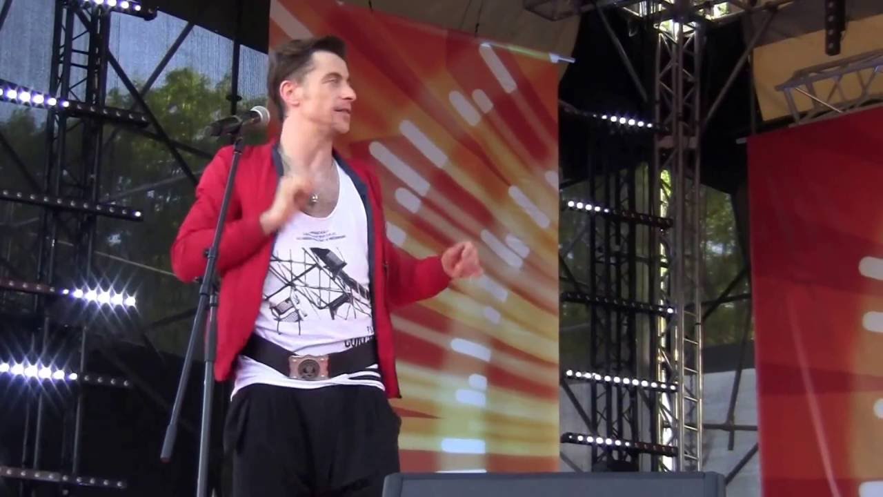 Lato z Radiem 16.07.2016 r. Miastko - Kacper Kuszewski z zespołem Leszcze 