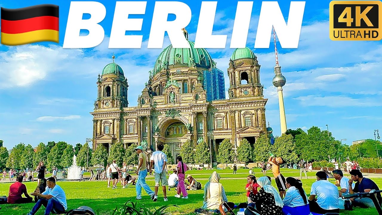 SUMMER WALKING TOUR IN BERLIN GERMANY| AUGUST 2025 | 4K – HDR – 60FPS| JANUARY
