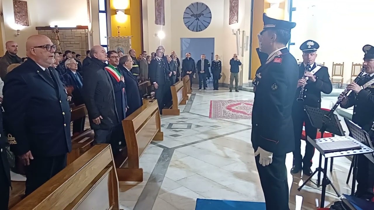 Inno Nazionale Fanfara Carabinieri X Reggimento Campania GdR Brusciano 10 2 2026