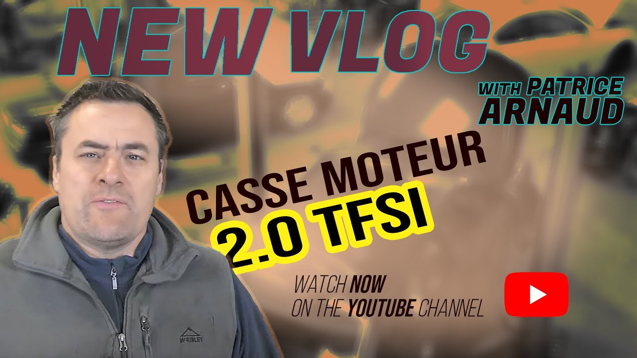 IL CASSE LE MOTEUR DE L'AUDI TFSI 2.0 ET JE RÉPARE CETTE CATASTROPHE