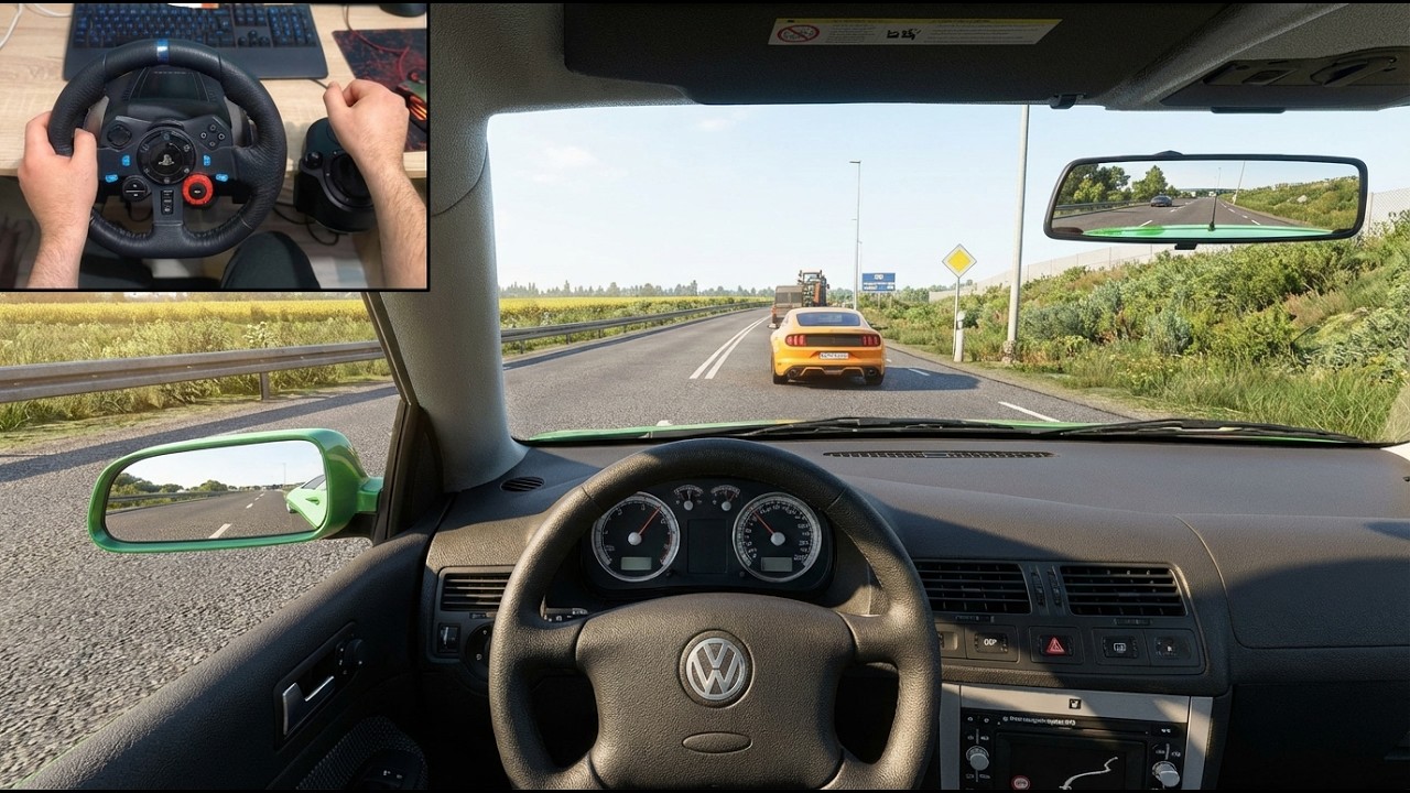 Logitech G29 - Volkswagen Golf 2003 -Euro Truck Simulator 2 