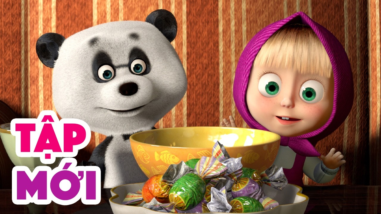 🎬 Xem tập mới nh&eacute;!  ⏩ Em họ của gấu 🐼👋 (Tập 15) 👧🐻 Masha v&agrave; Gấu: Hoạt h&igrave;nh