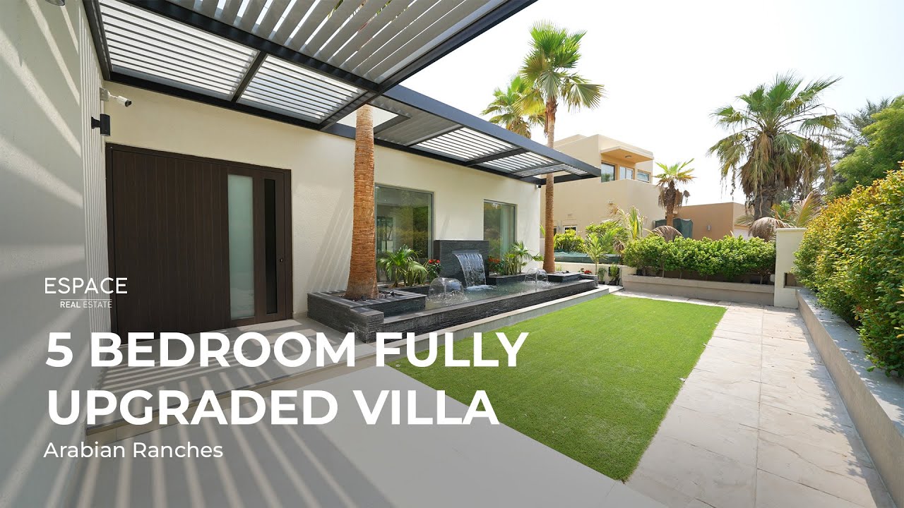 5 Bedroom Fully Upgraded Villa in Arabian Ranches