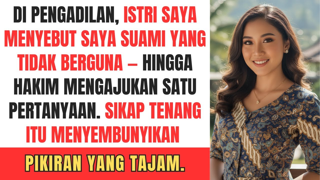 Di Pengadilan, Istri Saya Menyebut Saya 