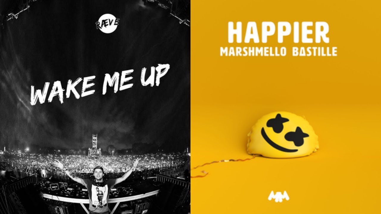 Wake Me Up X Happier mashup (Avicii/Bastille/Marshmello)