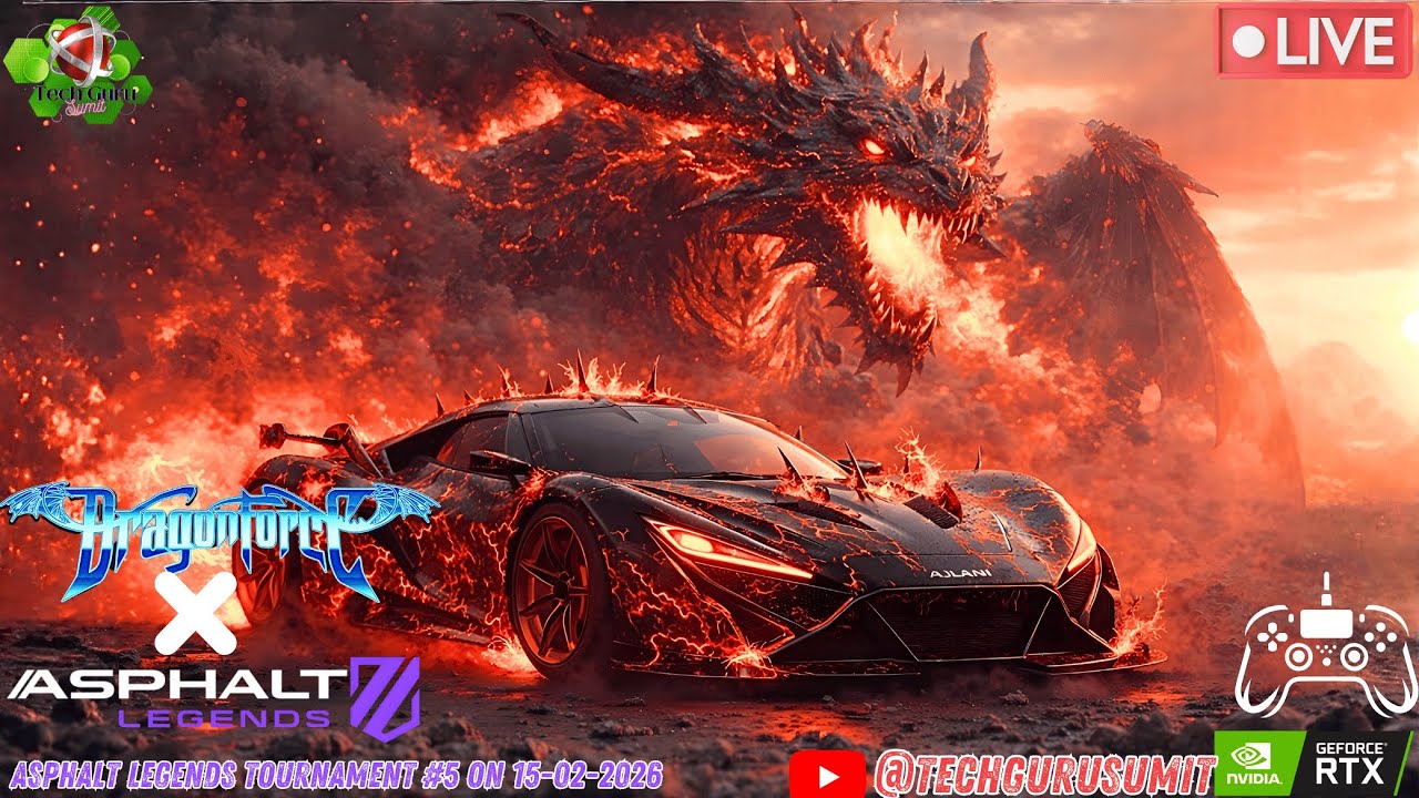 🔴New Asphalt Legends | 2k HDR| Live Stream | Tech Guru | Game Time