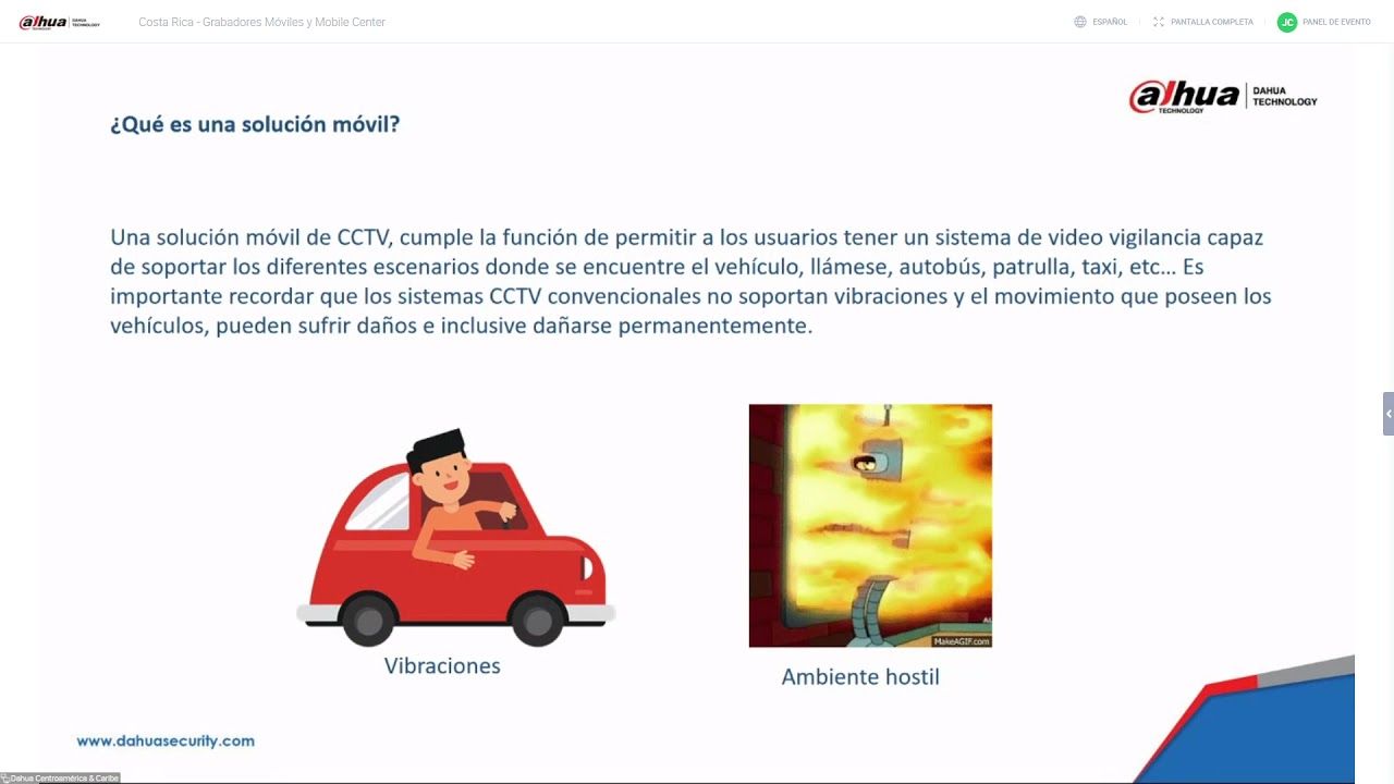 Webinar Dahua: Soluci&oacute;n M&oacute;vil