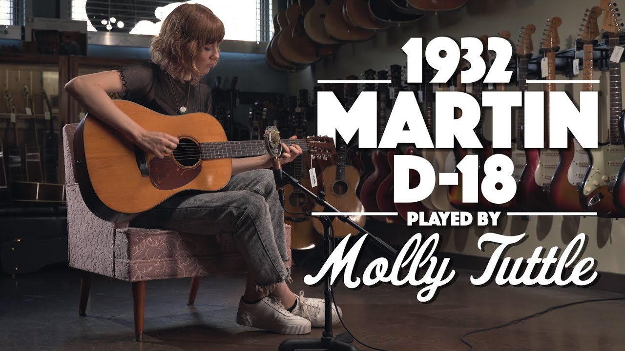 Molly Tuttle plays the 2nd D-18 ever made!